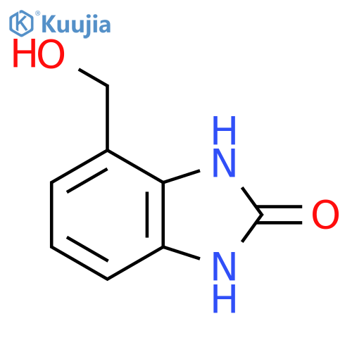 4-(Hydroxymethyl)-1H-benzo[d]imidazol-2(3H)-one structure
