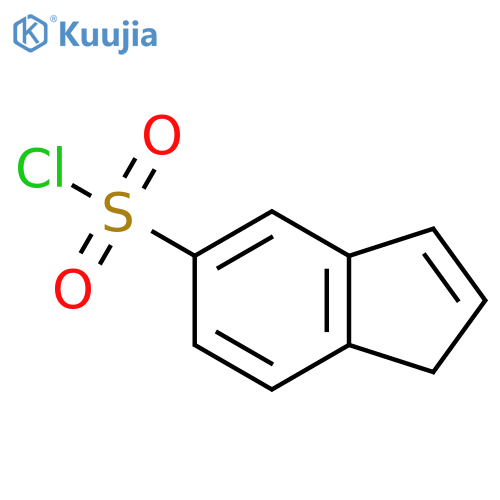1H-Indene-5-sulfonyl chloride structure