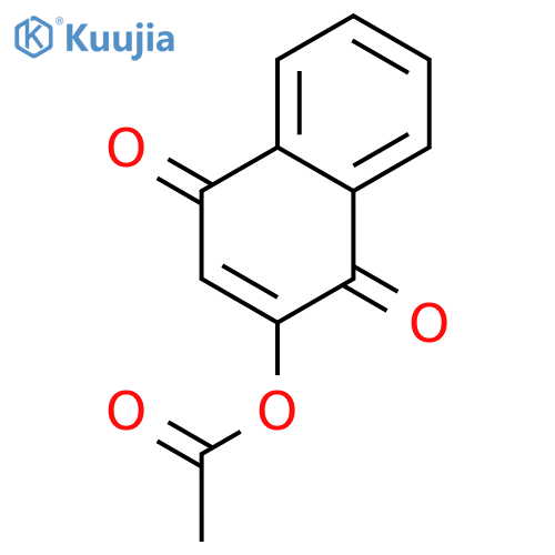 2-Acetoxy-1,4-naphthoquinone structure