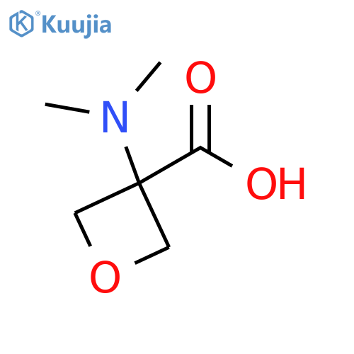 3-(dimethylamino)oxetane-3-carboxylic acid structure