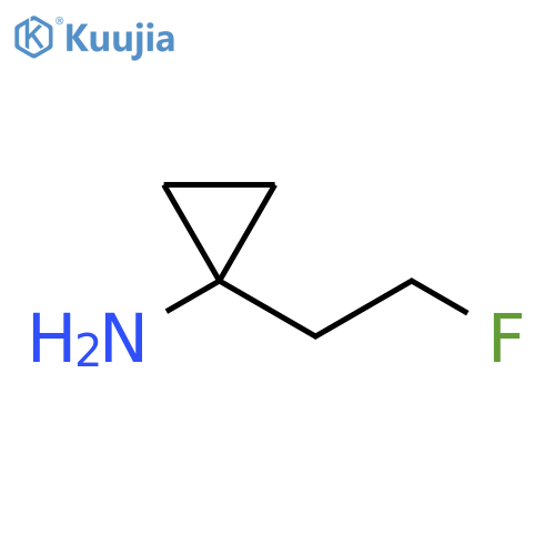 1-(2-fluoroethyl)cyclopropanamine structure