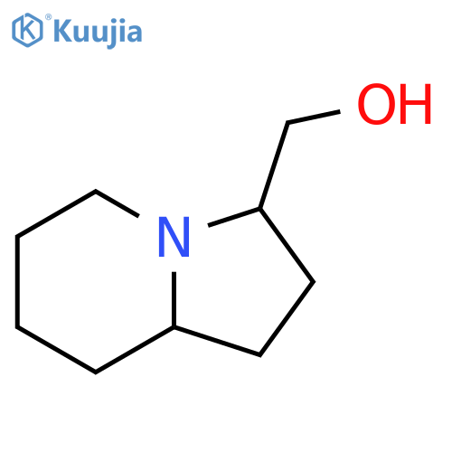 (octahydroindolizin-3-yl)methanol structure