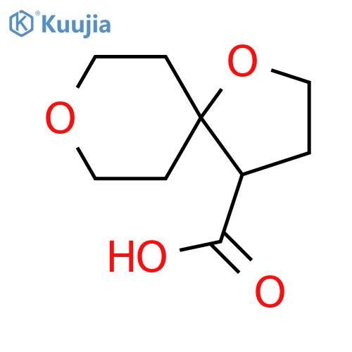 1,8-Dioxaspiro[4.5]decane-4-carboxylic acid structure
