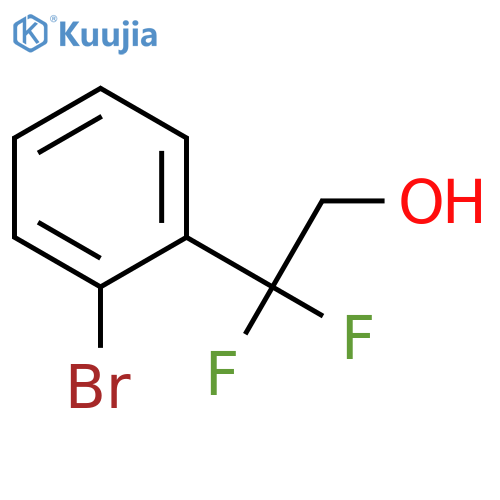 2-(2-bromophenyl)-2,2-difluoroethan-1-ol structure