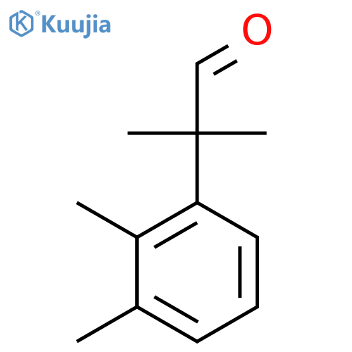 2-(2,3-Dimethylphenyl)-2-methylpropanal structure