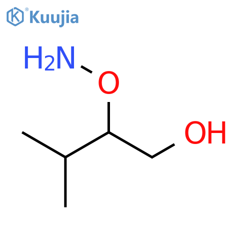 2-(aminooxy)-3-methylbutan-1-ol structure