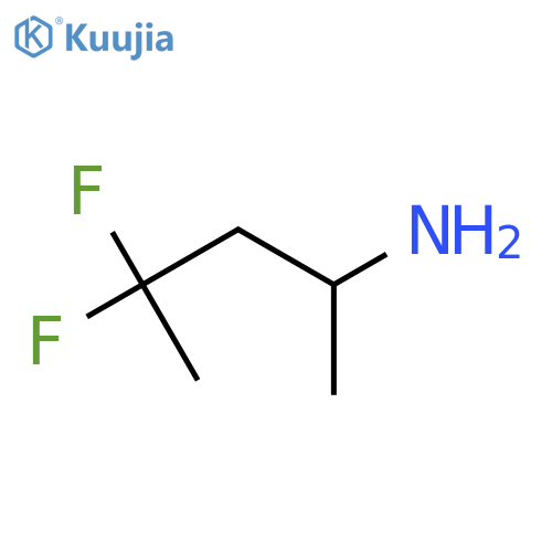4,4-Difluoropentan-2-amine structure