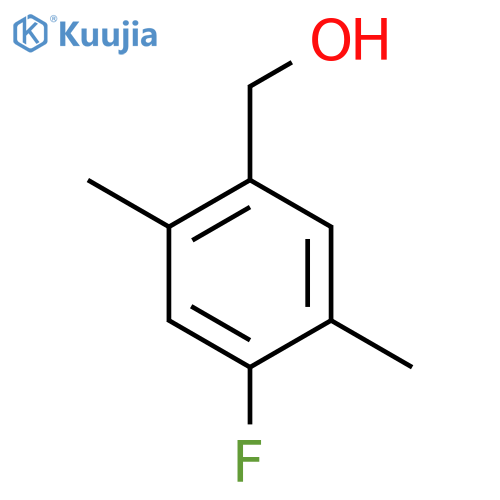 2,5-Dimethyl-4-fluorobenzyl alcohol structure