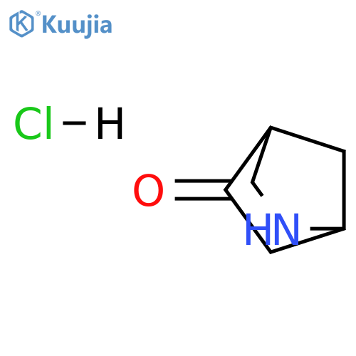 2-azabicyclo[2.2.1]heptan-5-one;hydrochloride structure