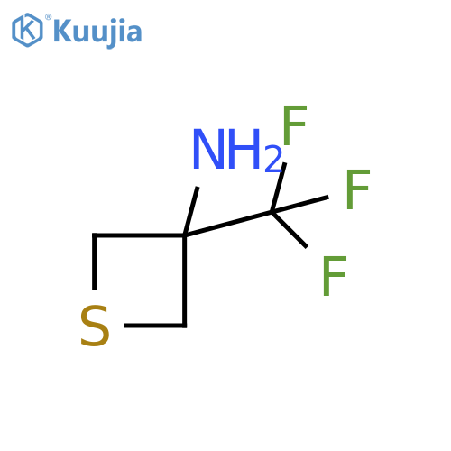 3-(trifluoromethyl)thietan-3-amine structure
