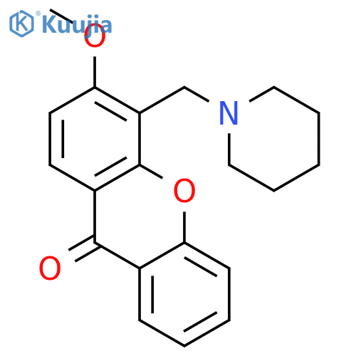 Mepixanthone structure