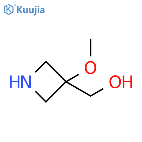 3-Azetidinemethanol, 3-methoxy- structure