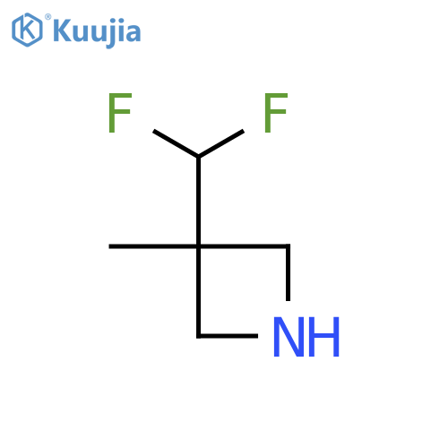 3-(Difluoromethyl)-3-methylazetidine structure