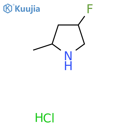 4-Fluoro-2-methylpyrrolidine hydrochloride structure
