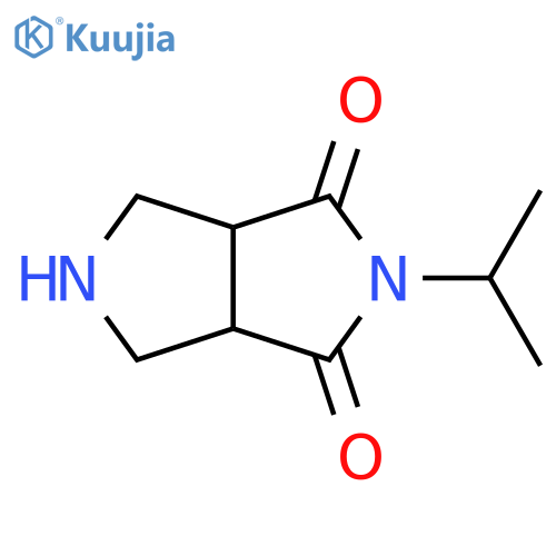 2-isopropyltetrahydropyrrolo[3,4-c]pyrrole-1,3(2H,3aH)-dione structure