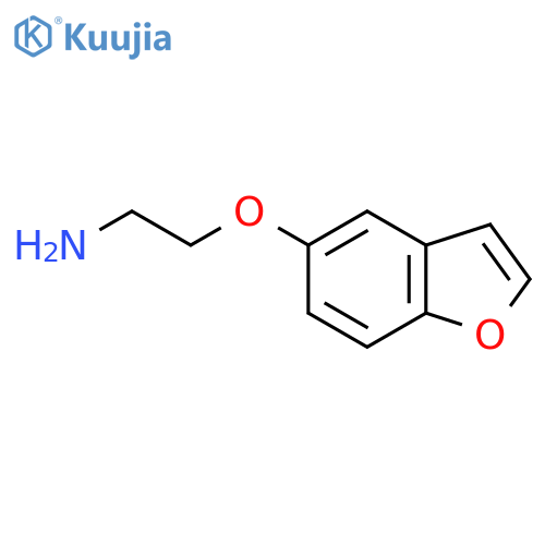 2-(1-Benzofuran-5-yloxy)ethan-1-amine structure
