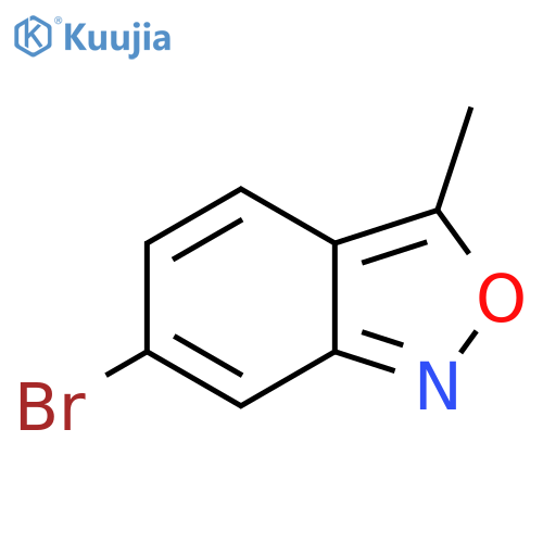 6-Bromo-3-methylbenzo[c]isoxazole structure