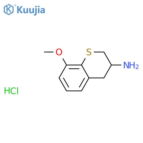 8-Methoxy-thiochroman-3-ylamine hydrochloride structure
