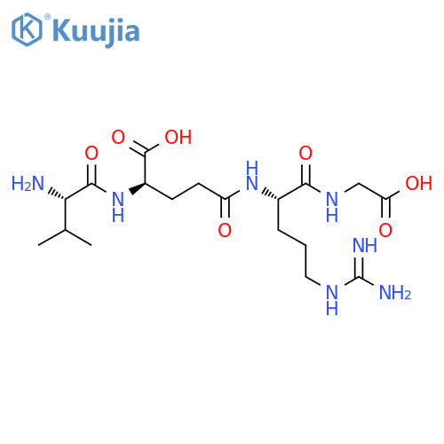 Ginseng Tetrapeptide H-Val-D-Glu(D-Arg-Gly-OH)-OH structure