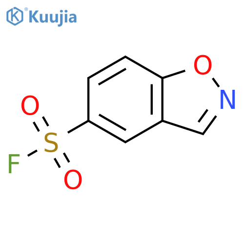1,2-Benzisoxazole-5-sulfonyl fluoride structure
