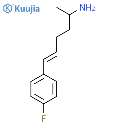 6-(4-Fluorophenyl)hex-5-en-2-amine structure