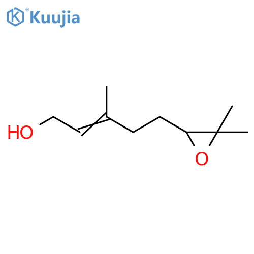 2-Penten-1-ol, 5-(3,3-dimethyloxiranyl)-3-methyl- structure