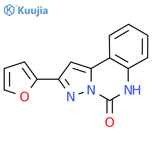 2-(Furan-2-YL)pyrazolo[1,5-C]quinazolin-5(6H)-one structure