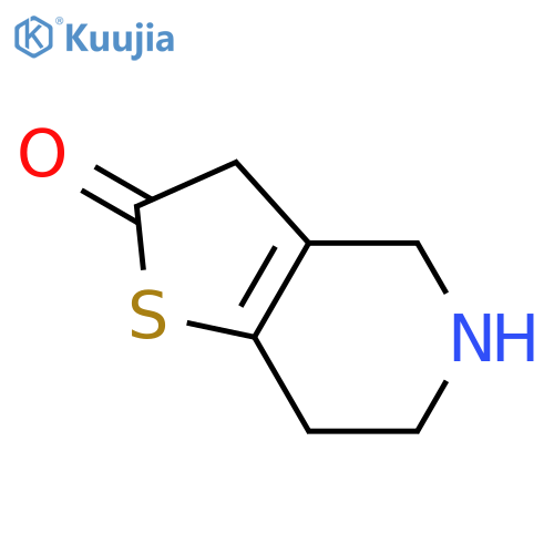 4,5,6,7-tetrahydrothieno[3,2-c]pyridin-2(3h)-one structure
