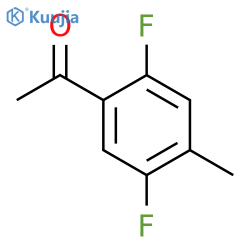 Ethanone,1-(2,5-difluoro-4-methylphenyl)- structure