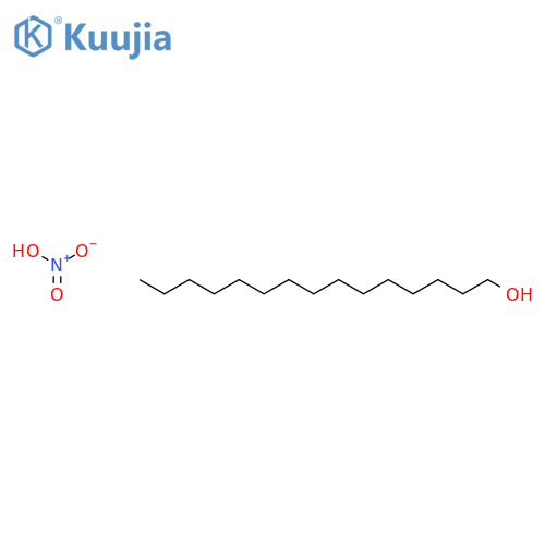 1-Pentadecanol, nitrate structure