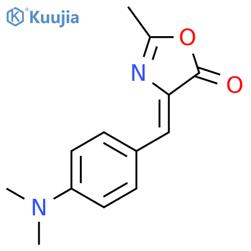4-4-(Dimethylamino)benzylidene-2-methyl-1,3-oxazol-5(4H)-one structure