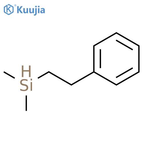 Benzene,[2-(dimethylsilyl)ethyl]- structure