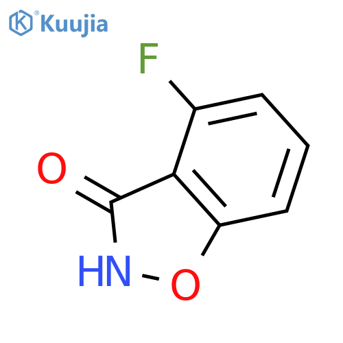 4-fluoro-1,2-benzoxazol-3-one structure