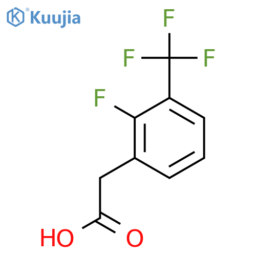 methyl 2-fluoro-3-(trifluoromethyl)benzoate structure