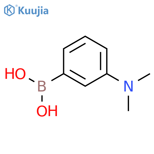 (3-(dimethylamino)phenyl)boronic acid structure
