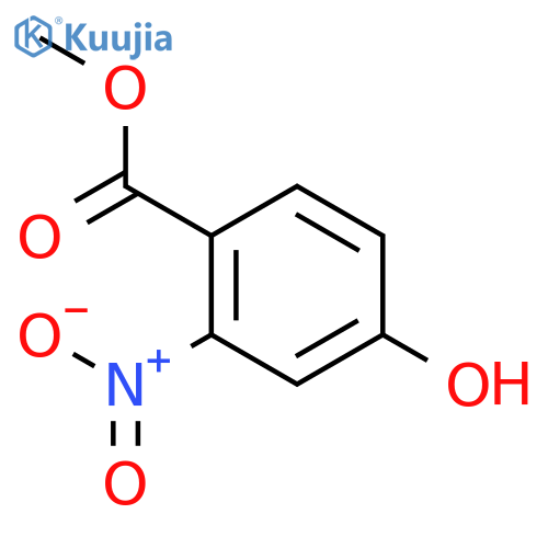 methyl 4-hydroxy-2-nitro-benzoate structure