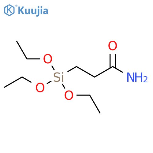 3-(Triethoxysilyl)propanamide structure