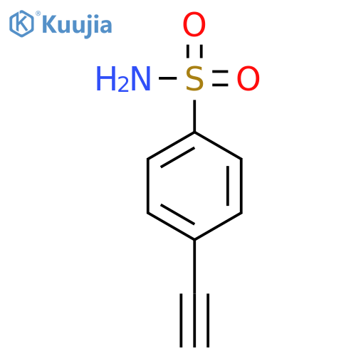 4-Ethynylbenzenesulfonamide structure
