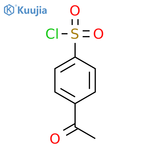 4-acetylbenzenesulphonyl chloride structure