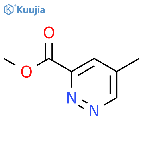 Methyl 5-methylpyridazine-3-carboxylate structure