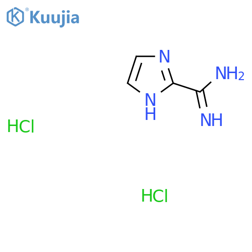1H-Imidazole-2-carboximidamide dihydrochloride structure