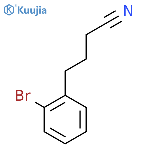 4-(2-Bromophenyl)butanenitrile structure