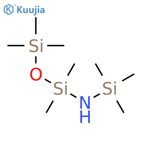 1-Disiloxanamine,1,1,3,3,3-pentamethyl-N-(trimethylsilyl)- structure