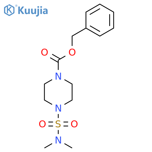 Benzyl 4-(dimethylsulfamoyl)piperazine-1-carboxylate structure