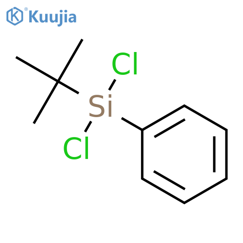 Tert-Butylphenyldichlorosilane structure