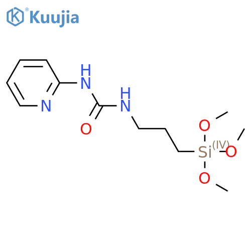 Urea, N-2-pyridinyl-N′-[3-(trimethoxysilyl)propyl]-  structure