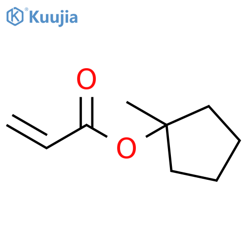 1-METHYLCYCLOPENTYL ACRYLATE structure