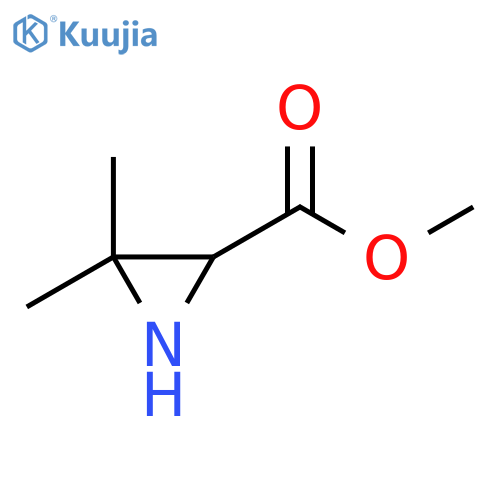 Methyl 3,3-dimethylaziridine-2-carboxylate structure