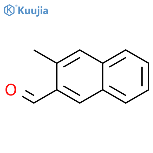 2-Naphthalenecarboxaldehyde, 3-methyl- structure