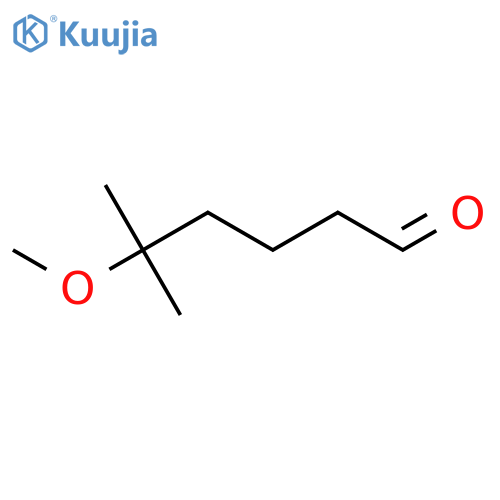 5-methoxy-5-methylhexanal structure